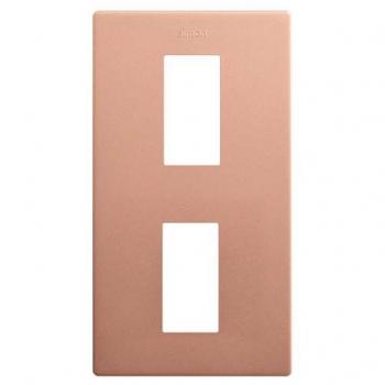 Marco estética mínima vertical con 2 elementos cobre 27111620-091