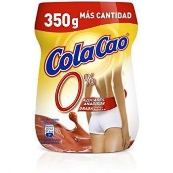 ColaCao 0% Azúcares Añadidos: Con Cacao Natural - Envase de 300 Gramos - [Pack de 4]