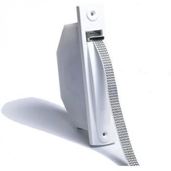 41113 Recogedor minipack blanco con cinta de 18 mm