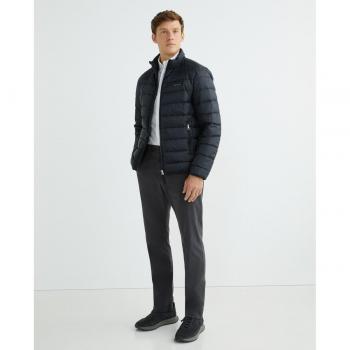 GANT Light Down Jacket para Hombre - Chaqueta Acolchada de Plumón, Regular Fit, Liso, con Cremallera y Cuello Alto