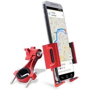 jiankun Soporte para teléfono para Bicicleta y Motocicleta, Soporte Universal para teléfono para Bicicleta con aleación de Aluminio con rotación de 360 ° para la mayoría de teléfonos