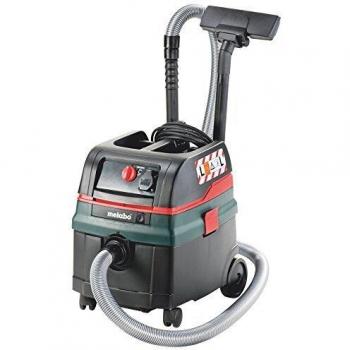 Metabo 6.02024.00 602024000-Aspirador para seco y húmedo ASR 25 L SC 1400W depósito 25 litros, 1400 W, 0 V, Negro