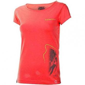 Trangoworld Peru Camiseta, Mujer, Coral, XS