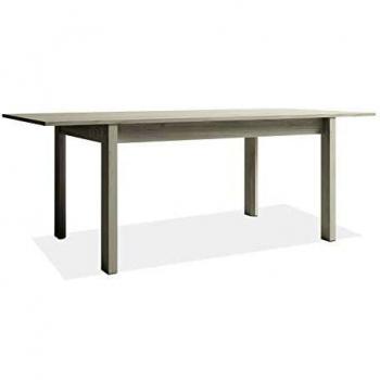 Inhome 63044TR - Mesa de Comedor Extensible, Mesa salón o Cocina, Acabado en Color Shamal, Modelo Trend, Medidas: 140 x 90 x 74,4 cm de Alto Extensible a 200 cm de Largo