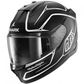 Casco Integral Shark D-Skwal 3 Drone Negro Blanco Talla M