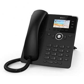 TELEFONO SNOM D717 W/O PS Black