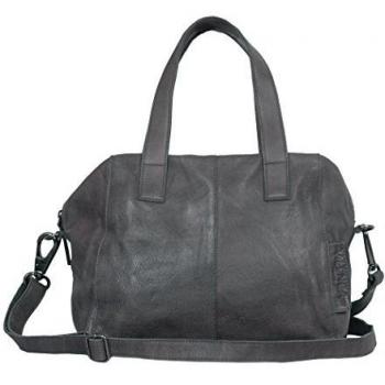 Vilenca Holland 40675 Grau - Bolso al hombro para mujer gris gris oscuro