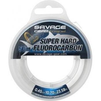Fluorocarbon Super Duro Savage Gear 50m 0.50mm 13.20kg Clear