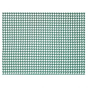 Malla Plástica Verde 10x10 mm 310 gr/m² - 1 x 5 m