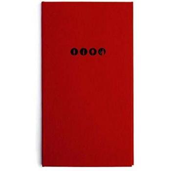LACOR Monet Collection 28122- Porta menú Fabricado en Telflex con Fundas fijas de PVC en Piel de Naranja, Termosellado en Color Negro, 16x28,5 cm