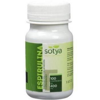 Espirulina 400mg 100 comprimidos Sotya - Suplemento dietético natural con propiedades antioxidantes y nutritivas