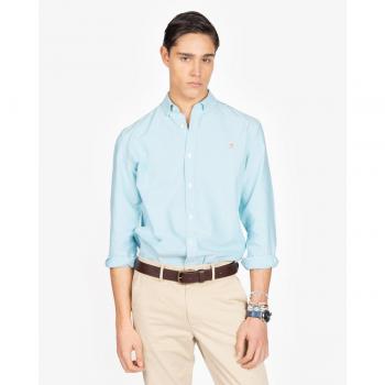 Harper & Neyer - Camisa Oxford Colours Turquesa