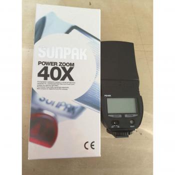 Sunpak flash pc40x canon digital