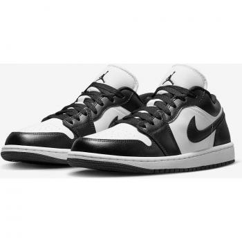 Air Jordan 1 Low Women's Panda Sneakers - Black/White Size 37.5