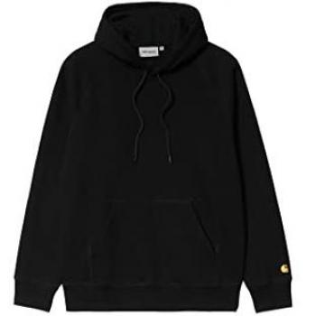 Carhartt WIP Chase Sudadera con Capucha Negra