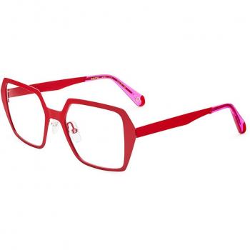 Etnia Barcelona Brutal No.25 RDFU Armazones para Mujer Rojas, Lentes Recetadas Para Mujer Rojos, Gafas Recetadas para Mujer Rojas