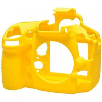 Easycover ECND810Y - Funda de silicona para Nikon D810, color amarillo
