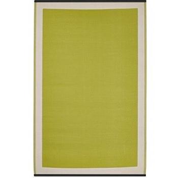 Fab Habitat Skien - Alfombra, 120 x 180 cm, color apio y blanco
