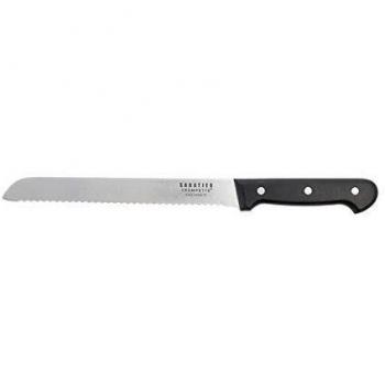 Sabatier Cuchillo Pan 22CM Universal, Negro, Estandar