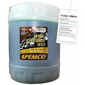 Anticongelante PEMCO 913 (-40°C) G11 Verde, mezcla lista para usar, 10 litros