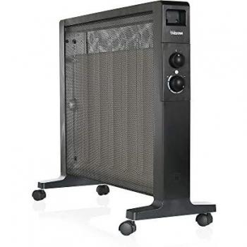 RADIADOR TRISTAR MICA 2000W negro TERMOSTATO REGULABLE 3 TEMPERATURAS