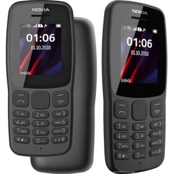 Nokia 106 Dual Sim Gris Oscuro 2018 Libre con Linterna LED, Radio FM, Pantalla de 1,8 Pulgadas