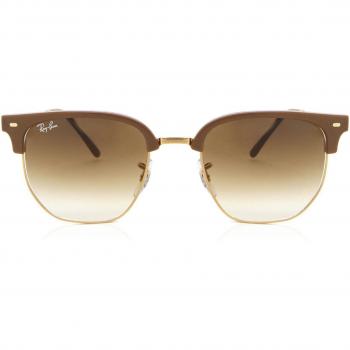 Ray-Ban RB4416 New Clubmaster 672151 Men's Sunglasses Brown Size 53