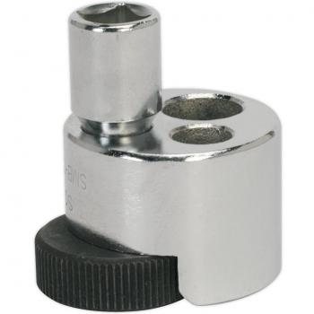Extractor de espárrago SEALEY VS7232, herramienta especializada para extracción de espárragos rotos, fabricada en acero al carbono, incluye diferentes tamaños de extractores, diseño ergonómico para facilitar el uso y aumentar la