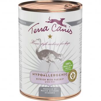 Terra Canis Hipoalergénico - Avestruz con chirivía
