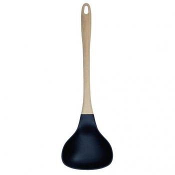 Quid CAZO QD S2700174 Cucharón Baobab Plástico Nylon, 36 cm, Nickel, No Aplica