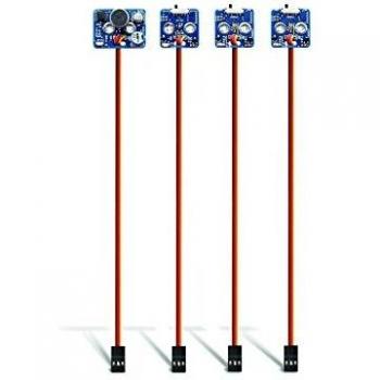Set de expansión Velleman Allbot® con cuatro sensores: temperatura, luz y sonido