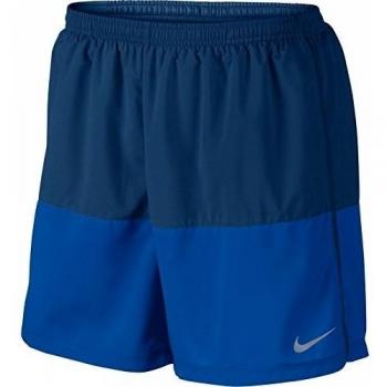 Nike 5 Distance Pantalón Corto, Hombre, Azul