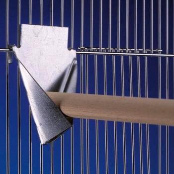 Soporte de Metal para Perchas de Aves - 12,0 x 12,0 cm