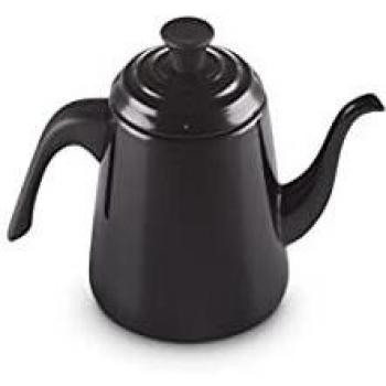 Tetera Drip 0,7L de acero esmaltado negra Le Creuset