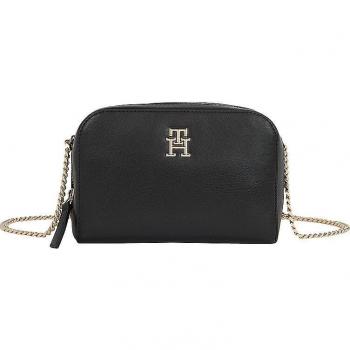 Tommy Hilfiger TH FEMININE CROSSOVER Women's Shoulder Bag - Black, Cross Body Bag, One Size