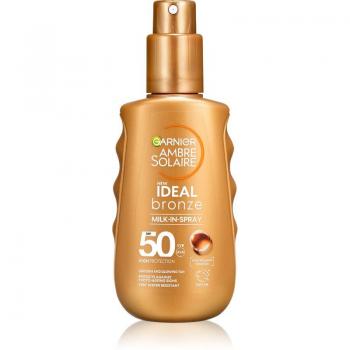 Garnier Ambre Solaire Ideal Bronze Sunscreen Lotion Spray for the Body SPF 50 150 ml