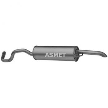 Silenciador trasero ASMET 21.014 para SKODA OCTAVIA (1U2)