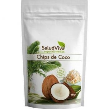 Chips de Coco Sin Gluten Vegan 100g Salud Viva