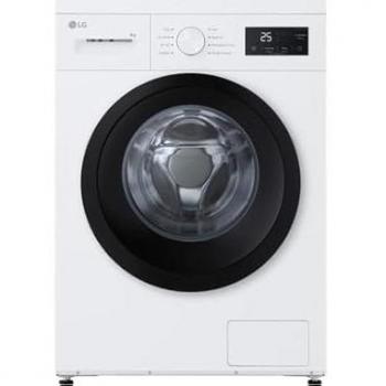 Lavadora frontal LG F84N15WHS - 8 kg - 1400 rpm - Clase A - Con vapor y conectividad ThinQ