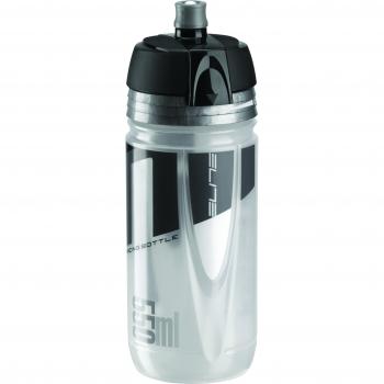 Elite Jossanova - Bidón de ciclismo, color blanco/negro, 550 ml