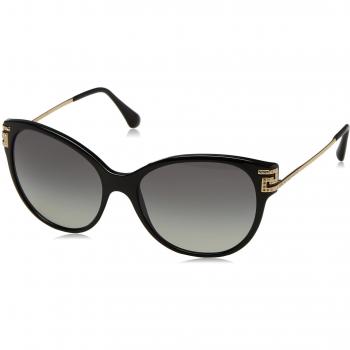 Cat Eye Black Grey Gradient Sunglasses VE 4316B