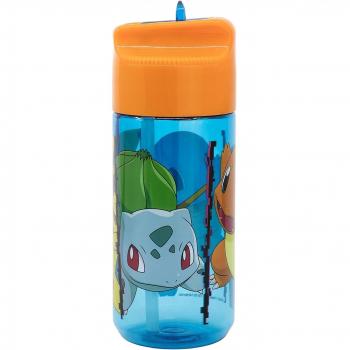 Botella cantimplora plástico Pokemon 430 ml