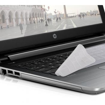 kwmobile Protector Compatible con HP Pavilion 15 - Cubierta para Teclado inglés US QWERTY - Transparente