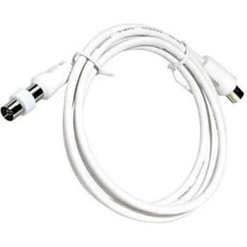 Prolongación TV Video Macho-Macho 5 metros/Ø 9,5 mm. Con Adaptador Macho-Hembra