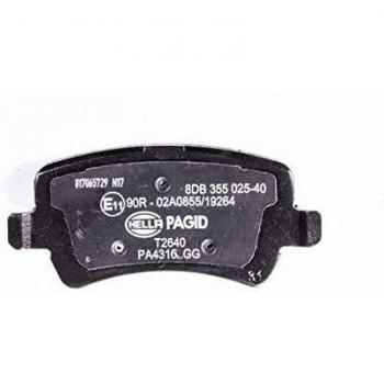 HELLA 8DB 355 025-401 Juego de pastillas de freno - T2640