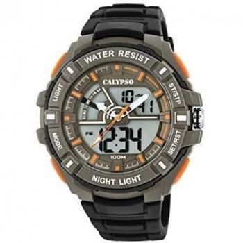 Reloj Analógico-Digital CALYPSO para Hombre K5769 Estilo Urbano con Caja de Caucho Multicolor