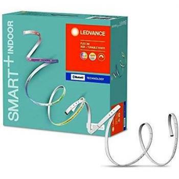 Tira LED Inteligente Ledvance SMART+ Bluetooth, 3 m, RGBTW, Regulable, 2000 - 6500 K