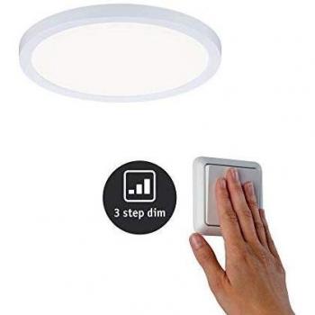 Panel LED Areo 3 Step Dim 13W IP44 4000K Redondo Blanco 17,5cm