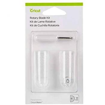 Recambio de Cuchilla Giratoria para Plotter de Corte Cricut Maker - Kit de cuchillas rotatorias de repuesto, compatible con Cricut Maker, incluye cuchilla giratoria y adaptador, ideal para cortar telas y materiales delicados