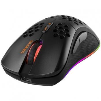 Ratón Gaming Inalámbrico Ligero DELTACO GAM-120 RGB, 6400 DPI, 7 Botones
